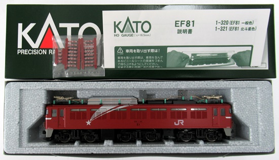 KATO 1-321 EF81 北斗星色